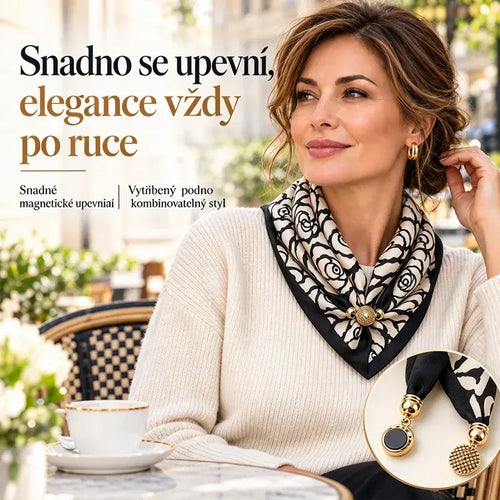 【4 darabos szett】✨💃Mágneses sál – stílus 2 másodperc alatt